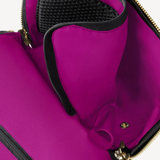Black & Pink Everyday Makeup Bag