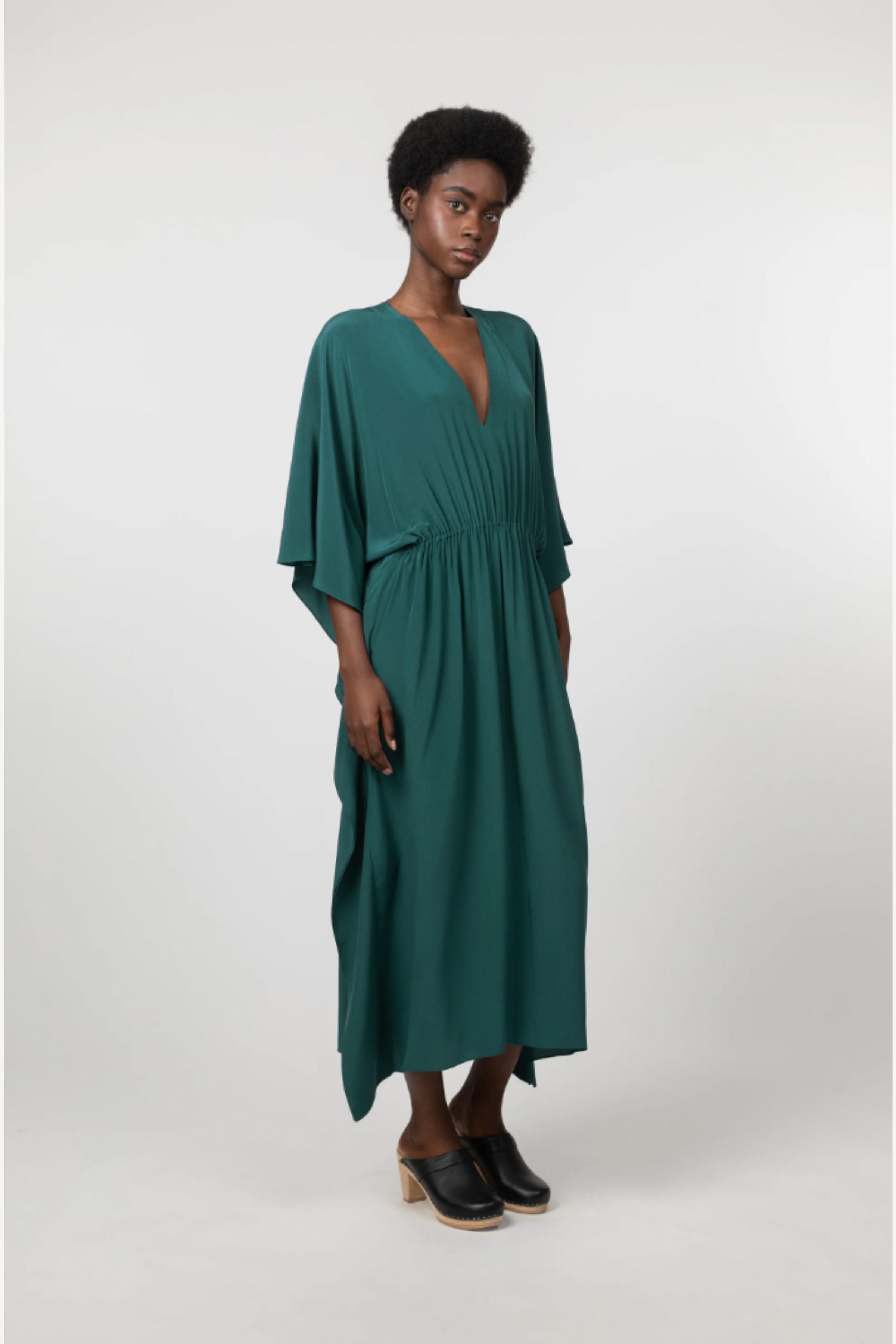 Silk Crepe Dress