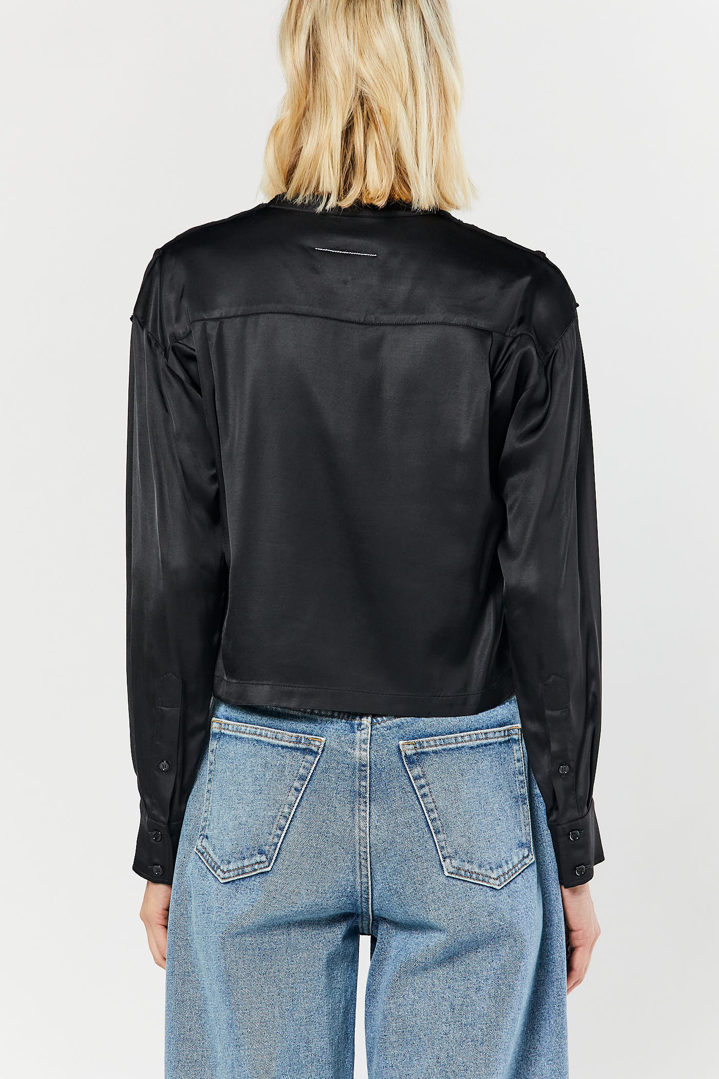 Black Long Sleeved Top