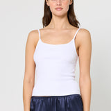 The Rib Spaghetti Tank Top