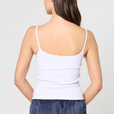The Rib Spaghetti Tank Top