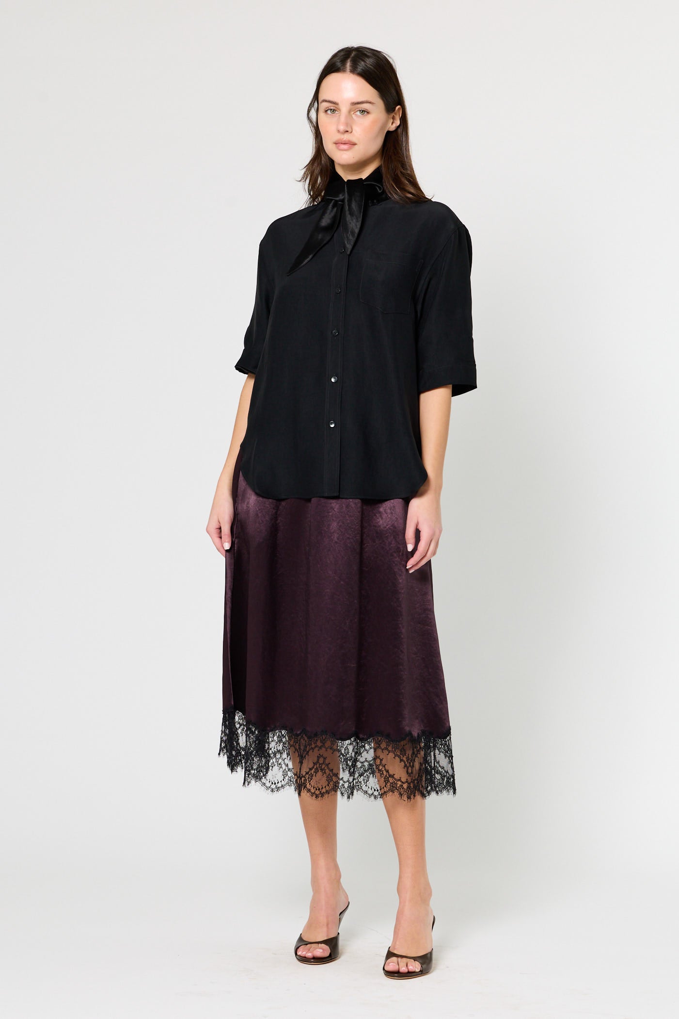 Short Sleeve Tie Shirt