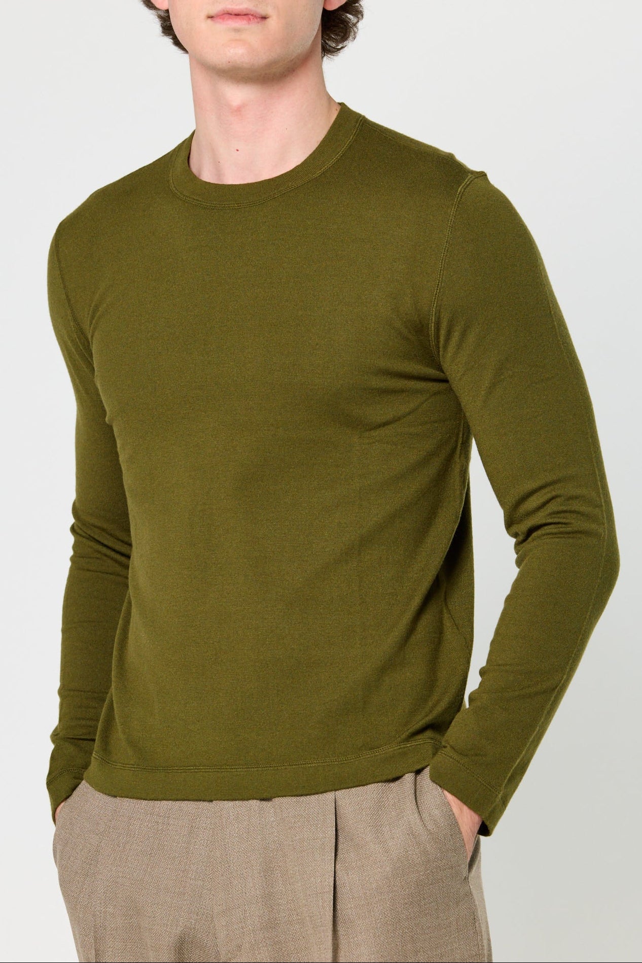 Knitted Tee Long Sleeve