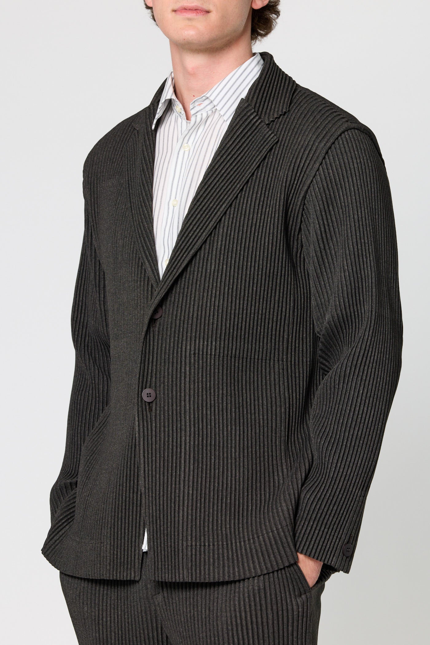 Wool Like Light Jacket