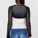 Crystal Mesh Gala Shrug