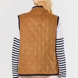 Cashmere Puffer Vest