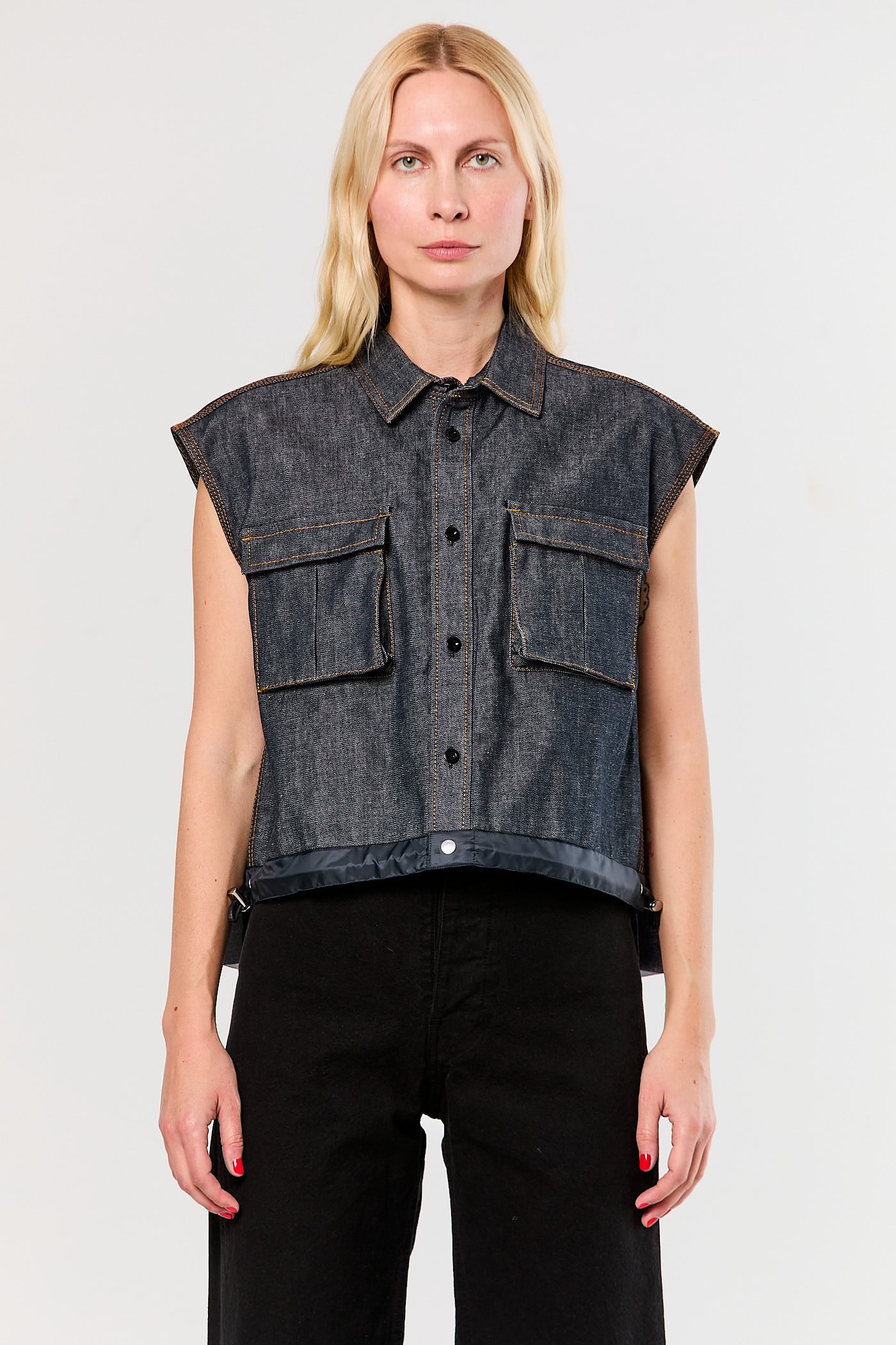 Denim Mix Shirt