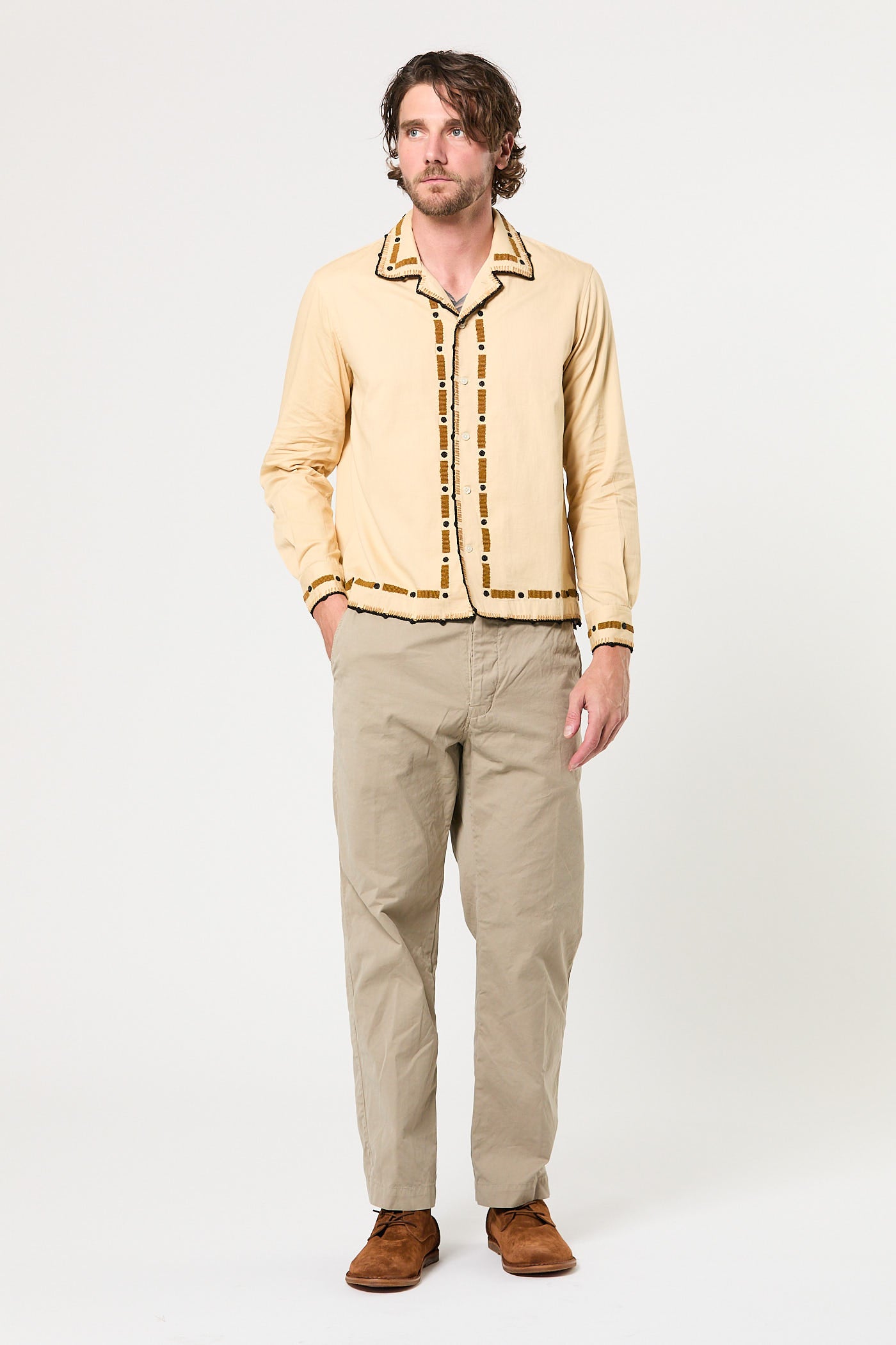 Beaded Ryegrass Long Sleeve Shirt