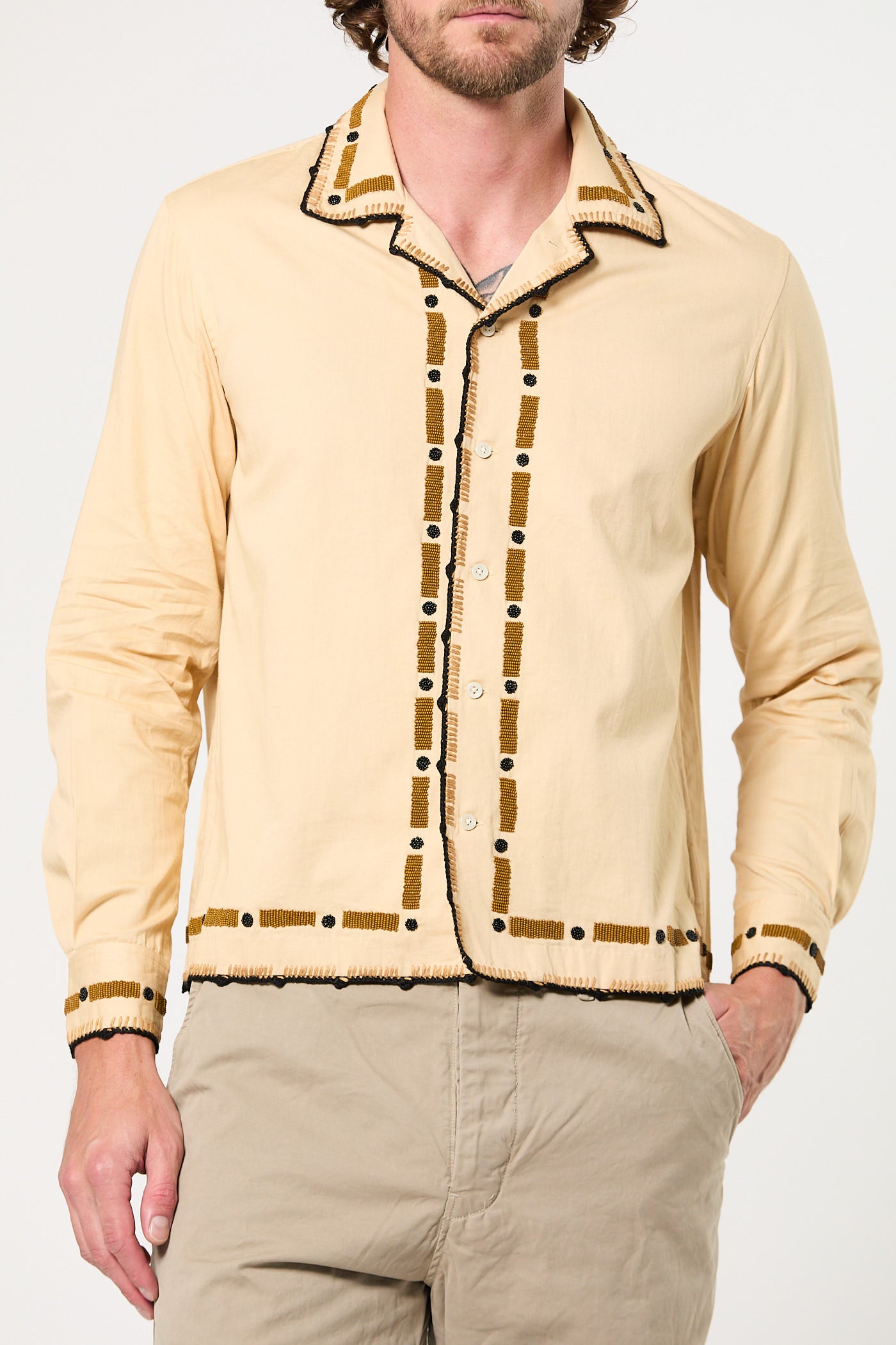 Beaded Ryegrass Long Sleeve Shirt