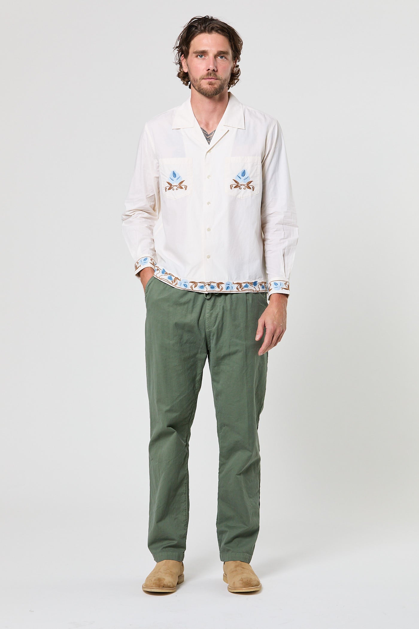 Nouveau Vine Long Sleeve Shirt