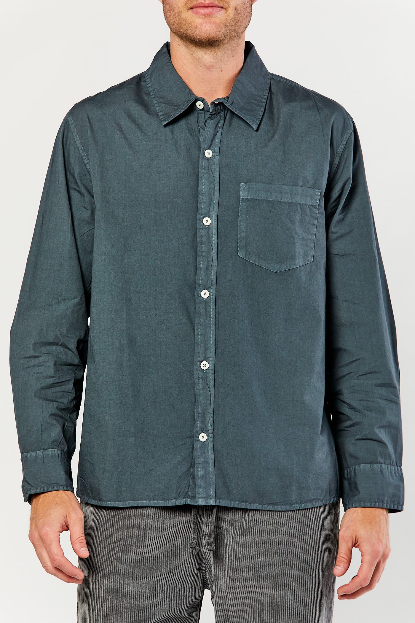 Washed Poplin Shirt