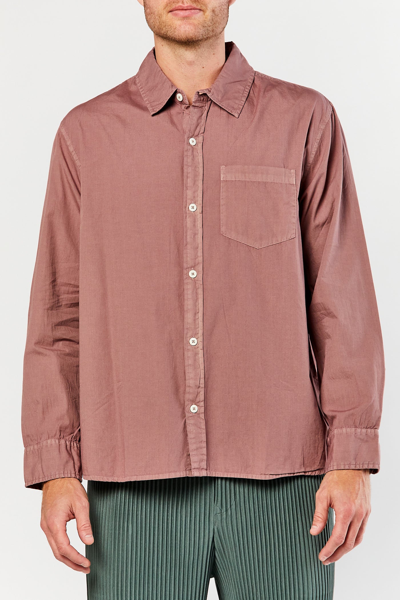 Washed Poplin Shirt