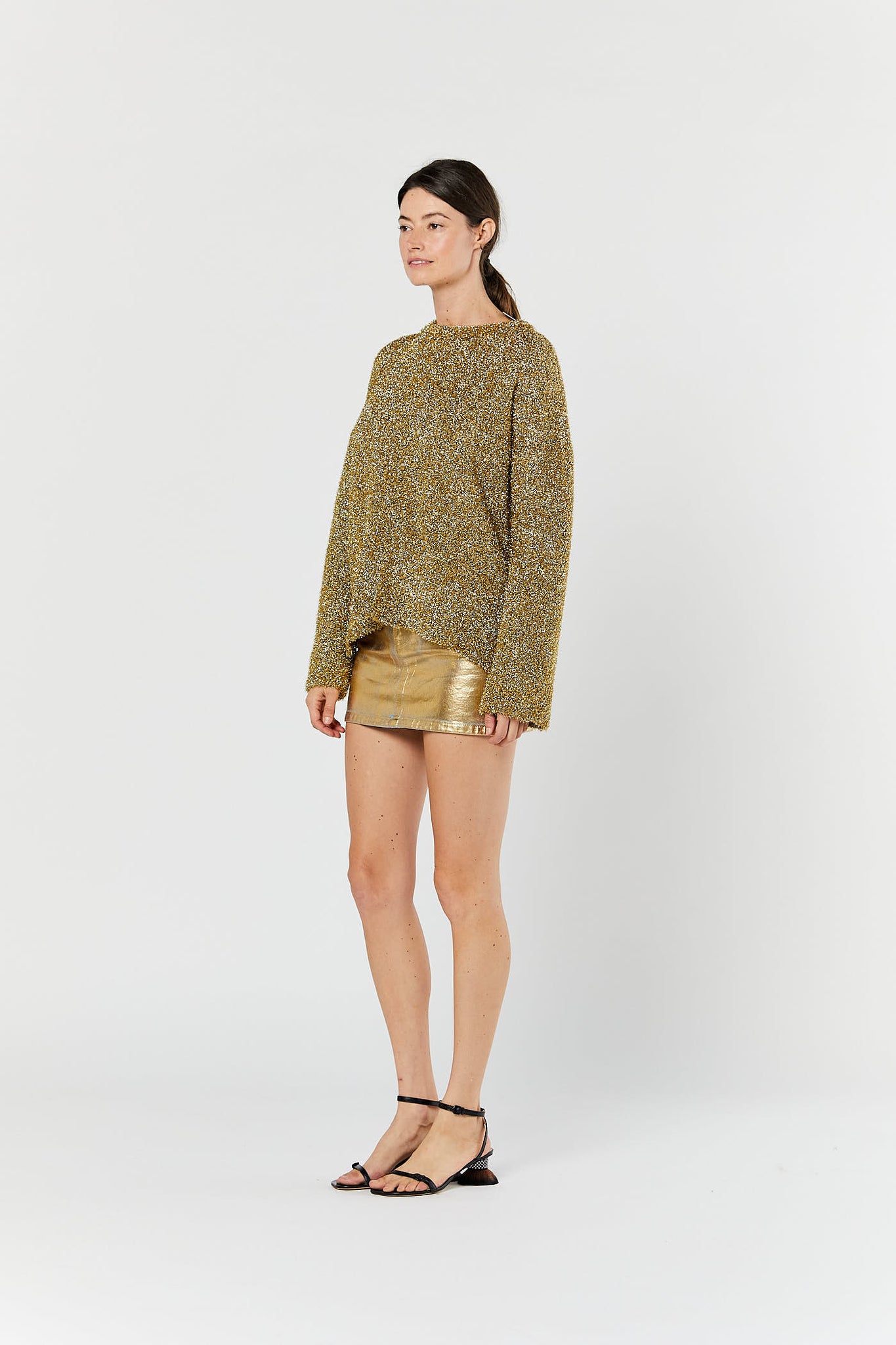 Gold Pullover Sweater