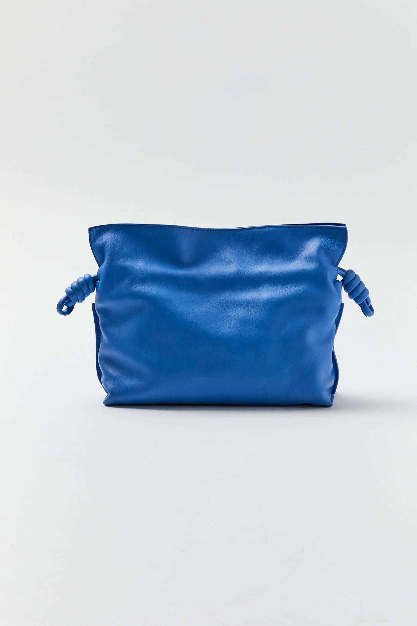 Seaside Blue Flamenco Clutch Bag