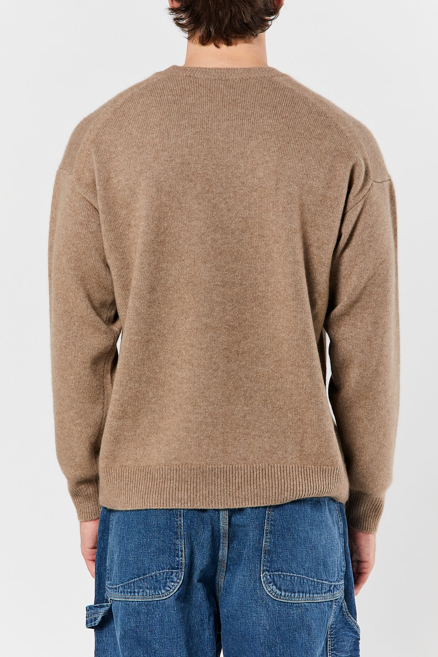 Natural Cashmere Knit Pullover