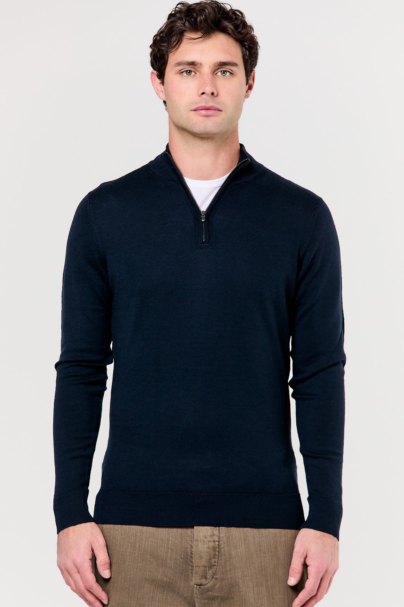 Merino Half Zip