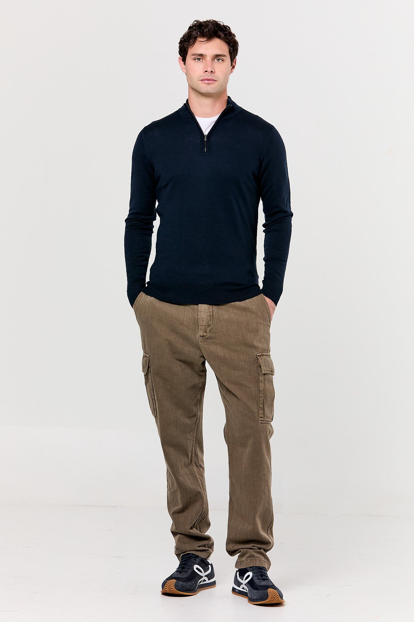 Merino Half Zip