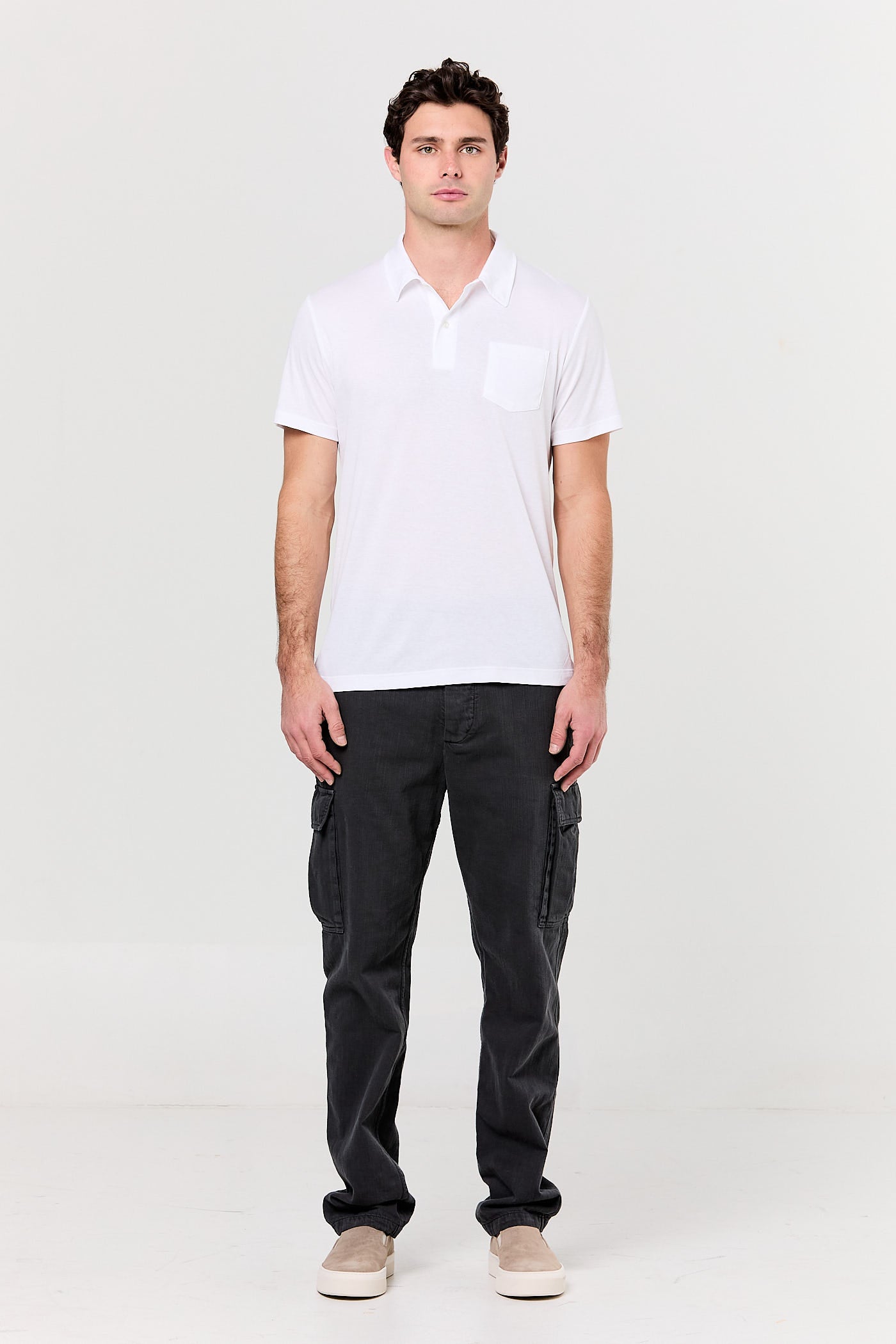 Sea Island Cotton Polo Shirt