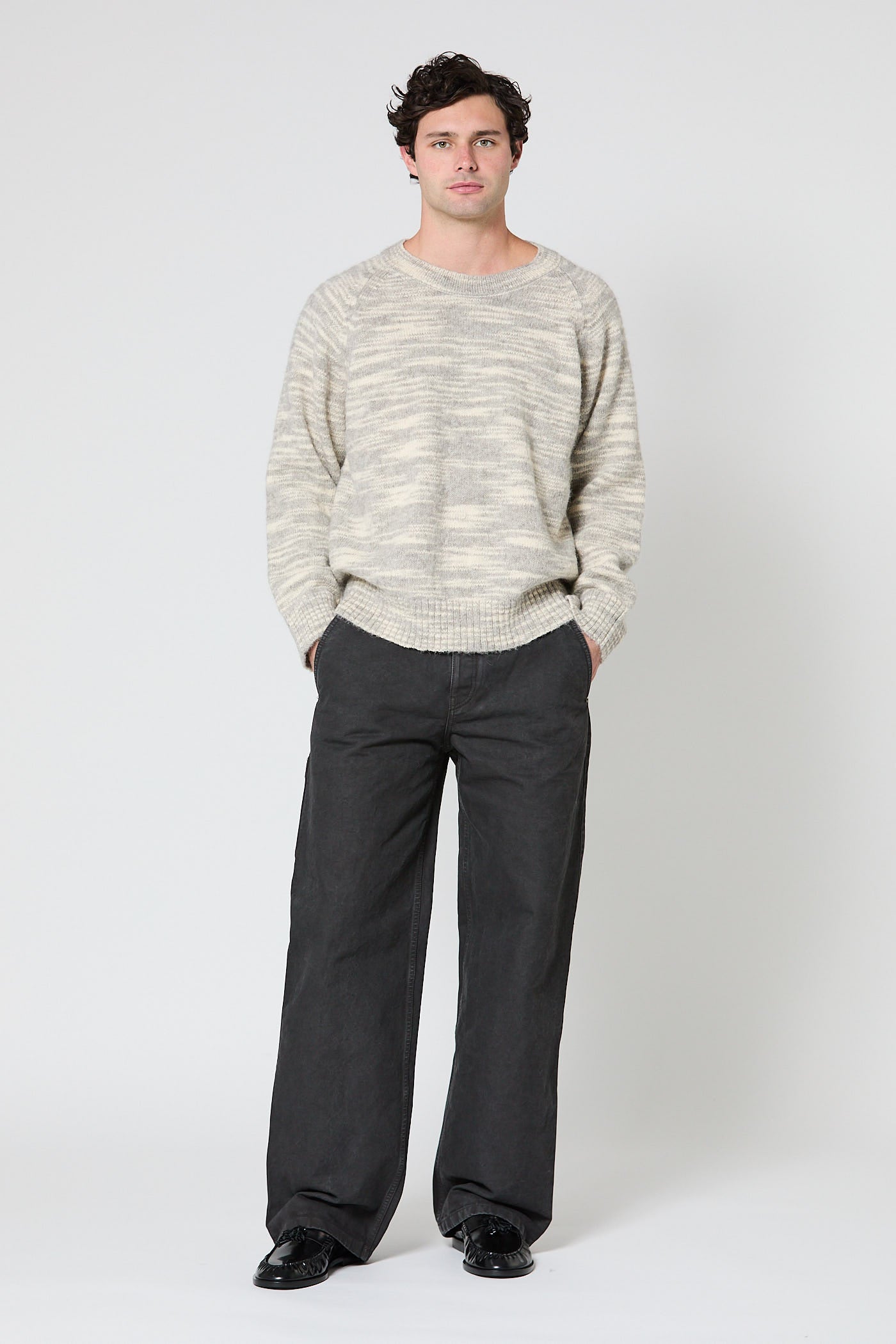 Spacedye Alpaca Crewneck