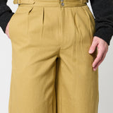 Wide Leg Snap Trousers
