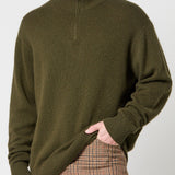 Relaxed Half Zip