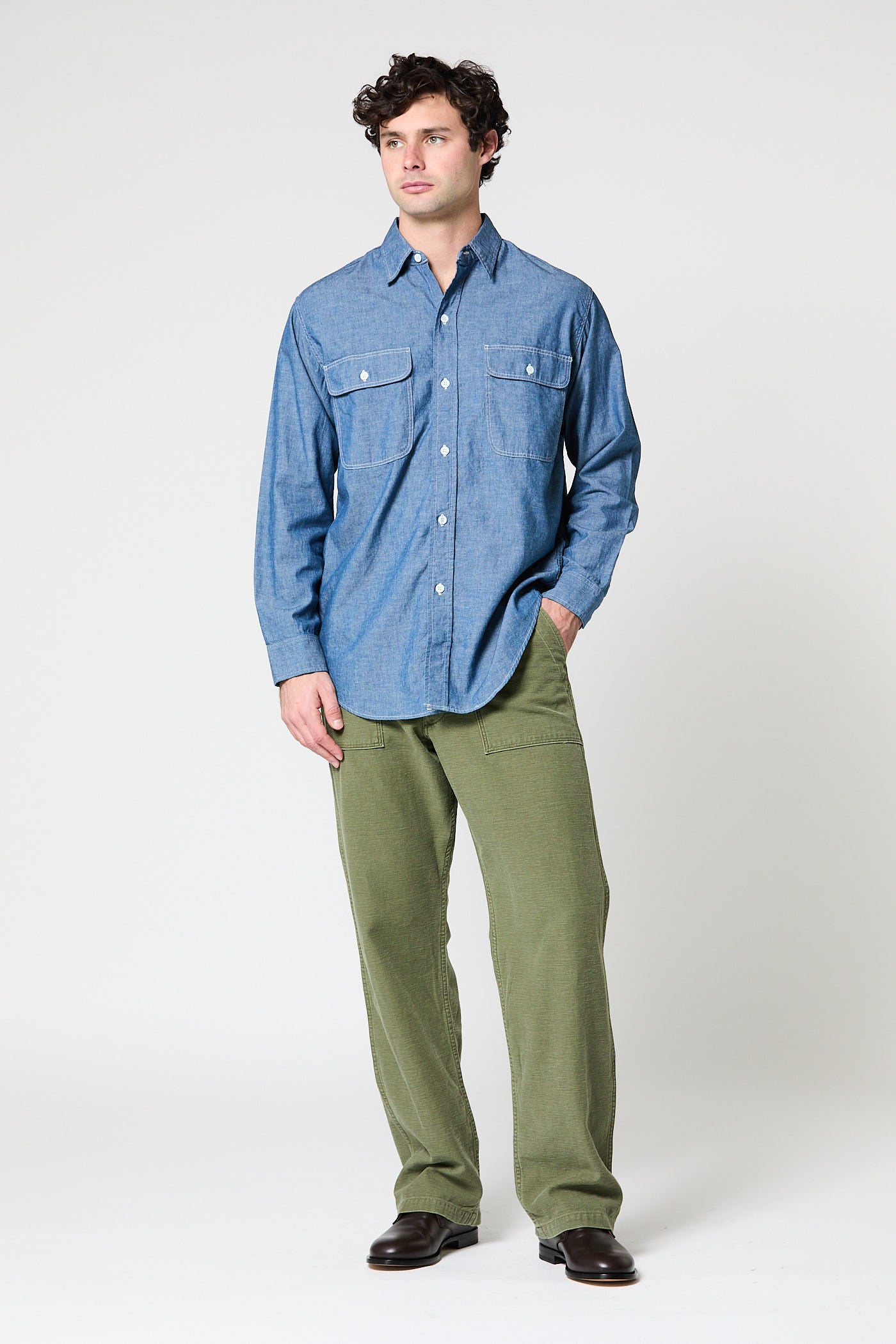 Real Used Wash Vintage Fit Fatigue Pants