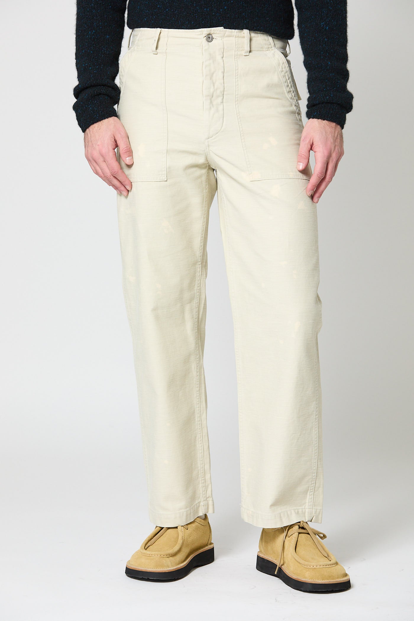 Washed Satin Pants