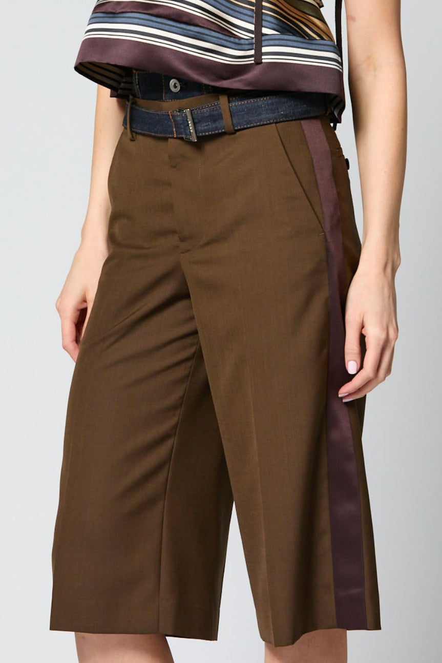 Suiting x Denim Pants