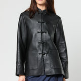 Leather Maggio Blazer