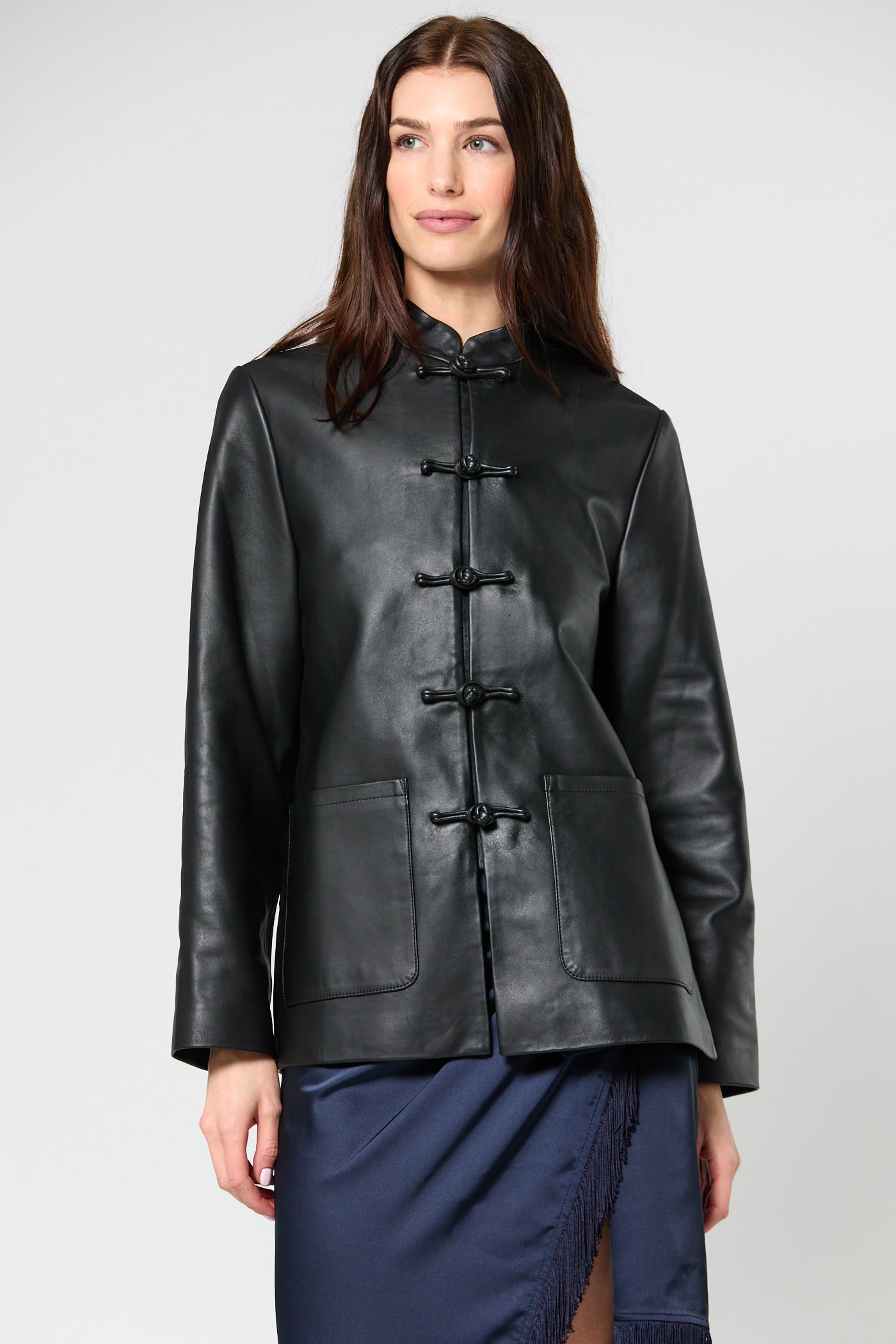 Leather Maggio Blazer