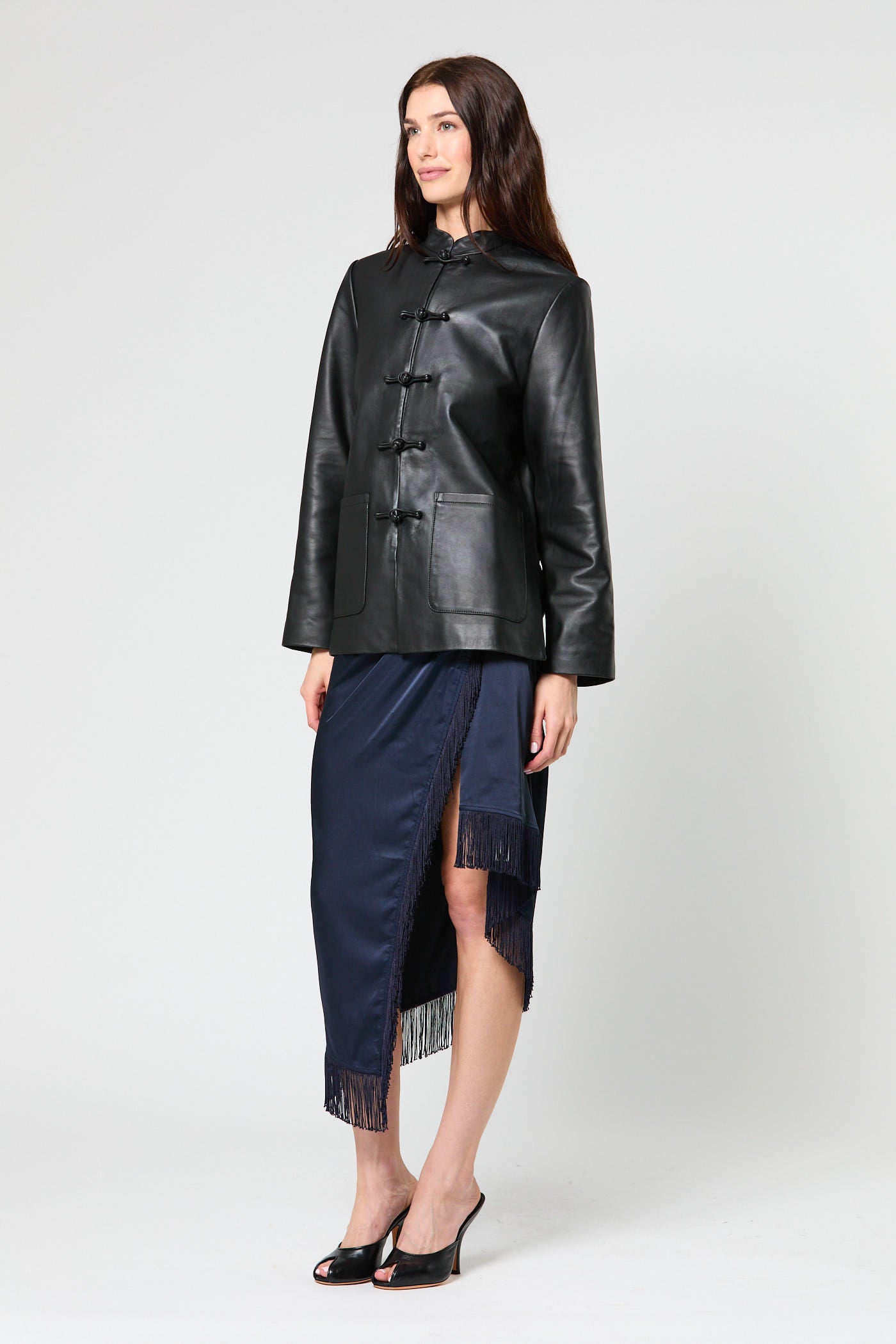 Leather Maggio Blazer