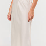 Silk Midi Skirt