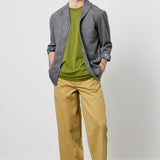 Wide Leg Snap Trousers