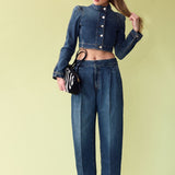 Pleated Pants