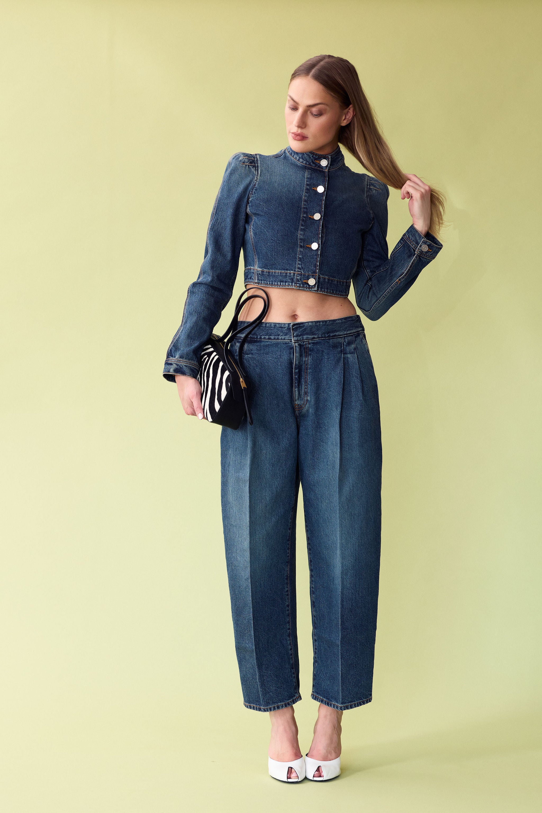 Pleated Pants