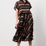 Horizontal Stripe Skirt