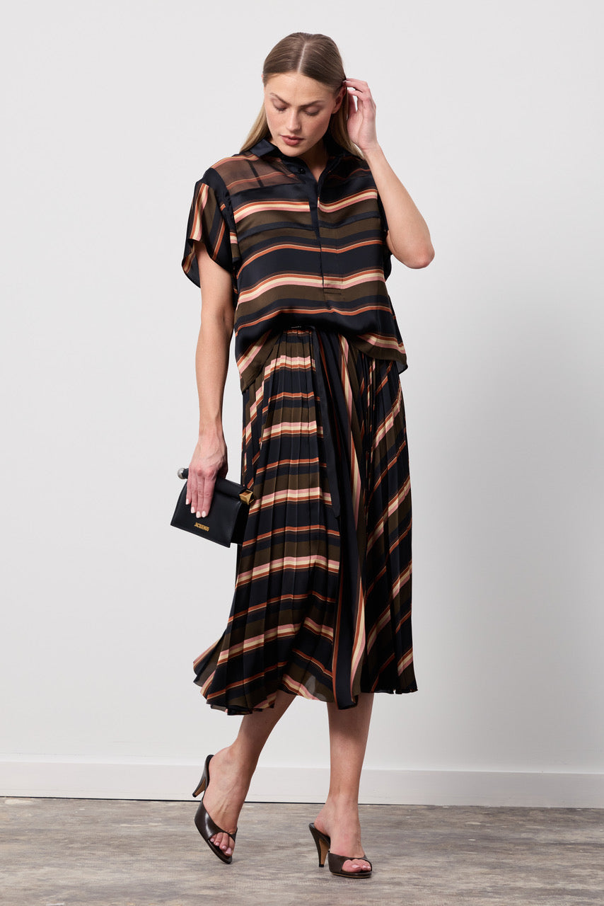 Horizontal Stripe Pullover