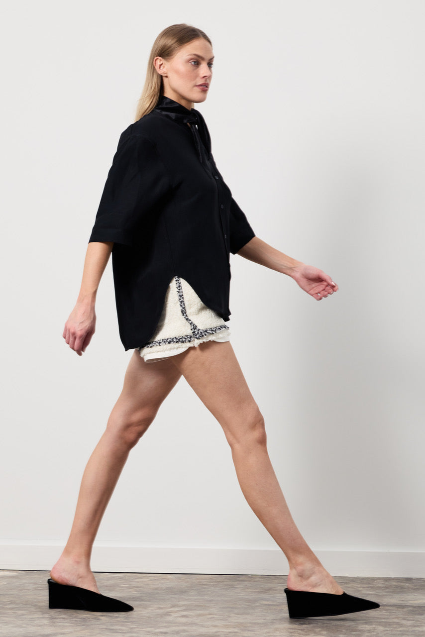 Tweed Shorts