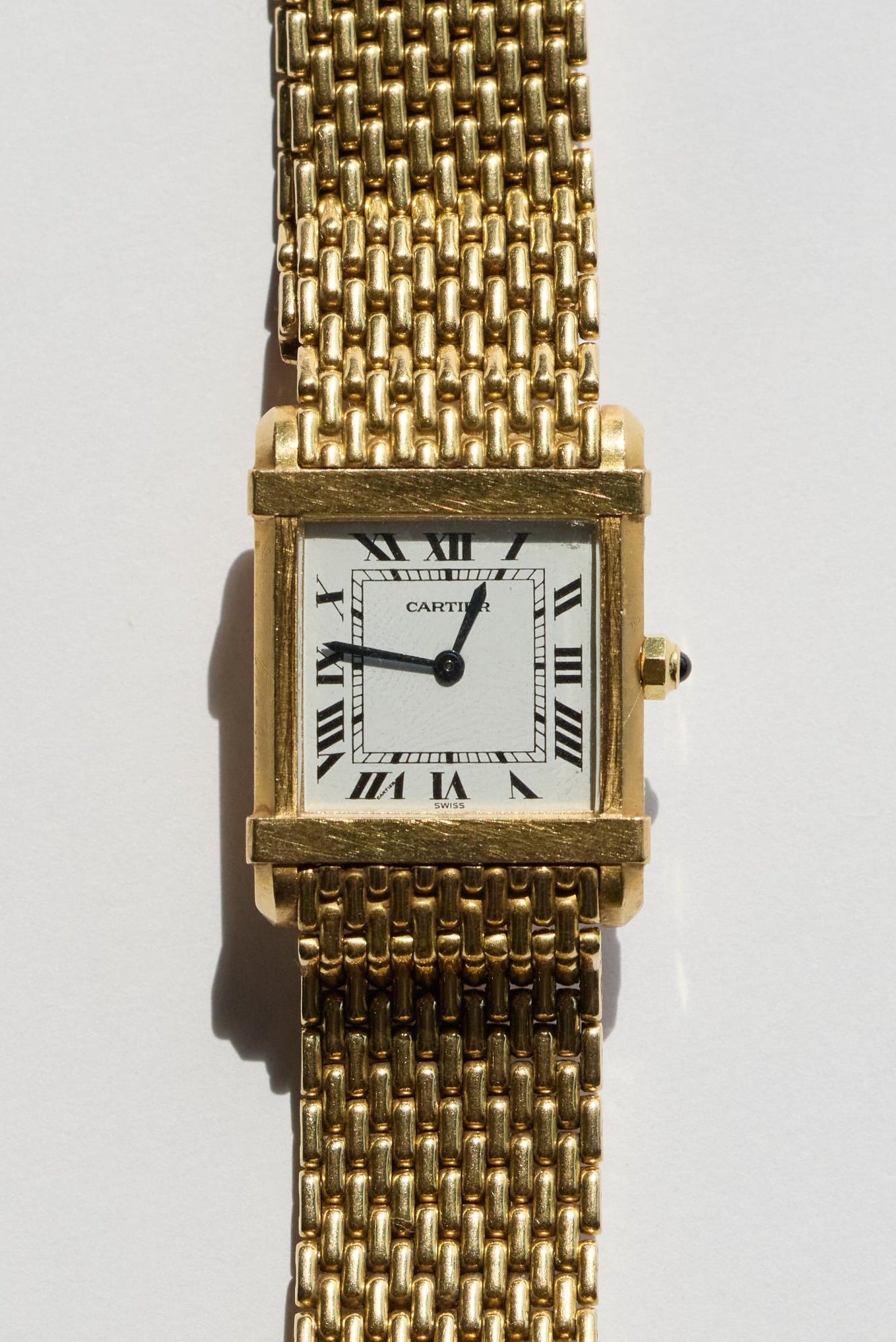 Cartier 1970s Paris Tank Louis