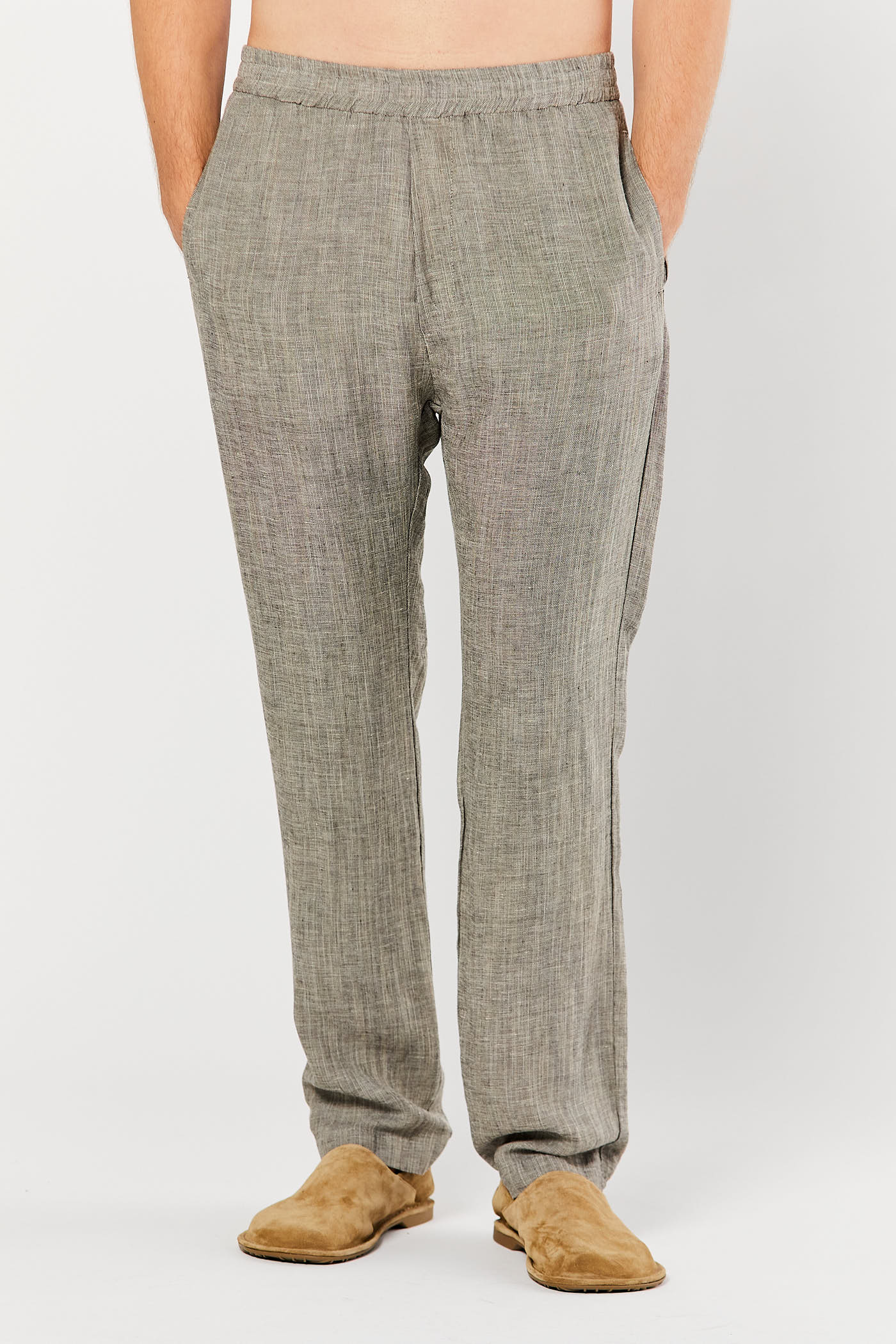 Grey Riobarbo Suit Pants