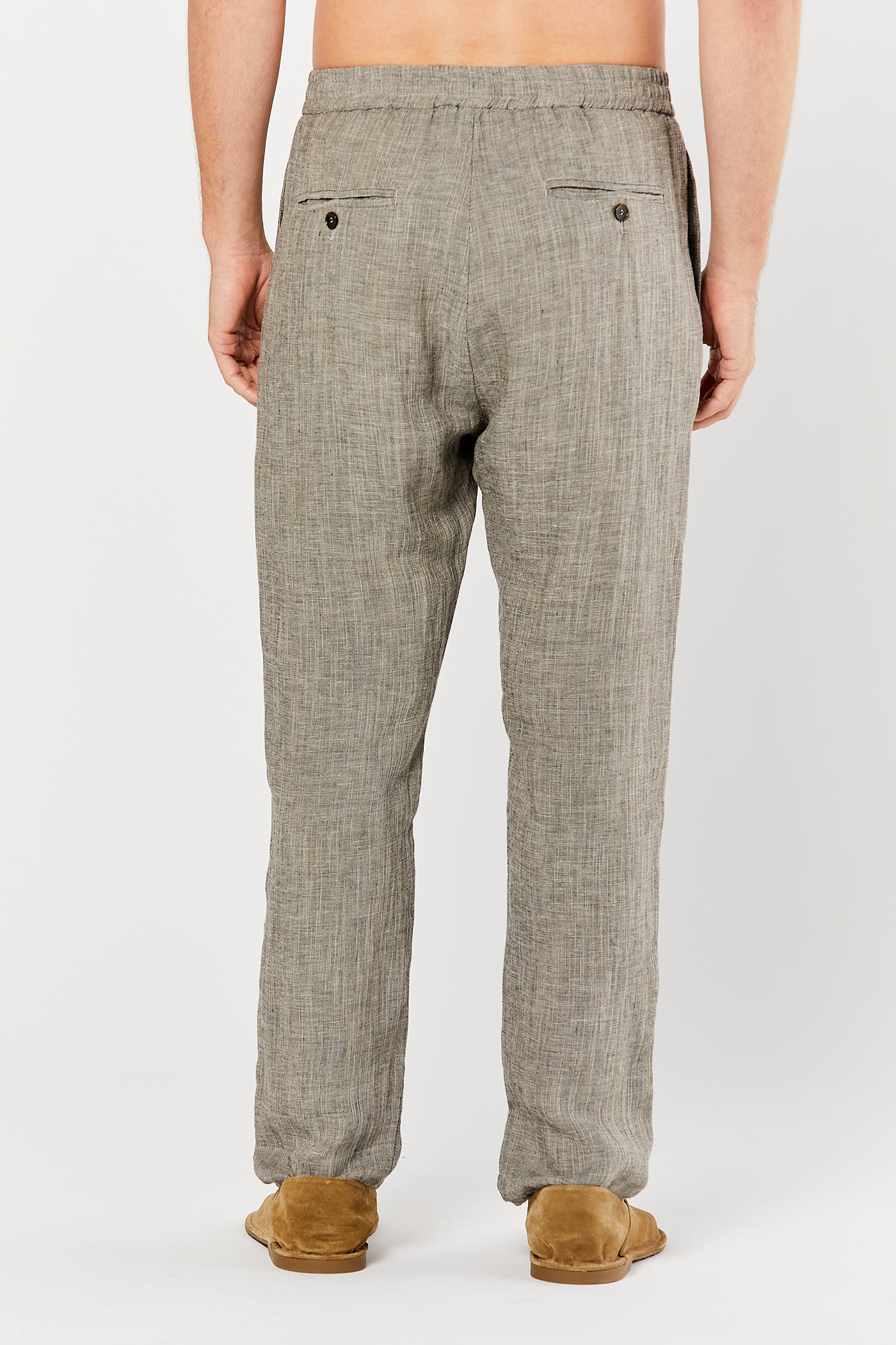 Grey Riobarbo Suit Pants