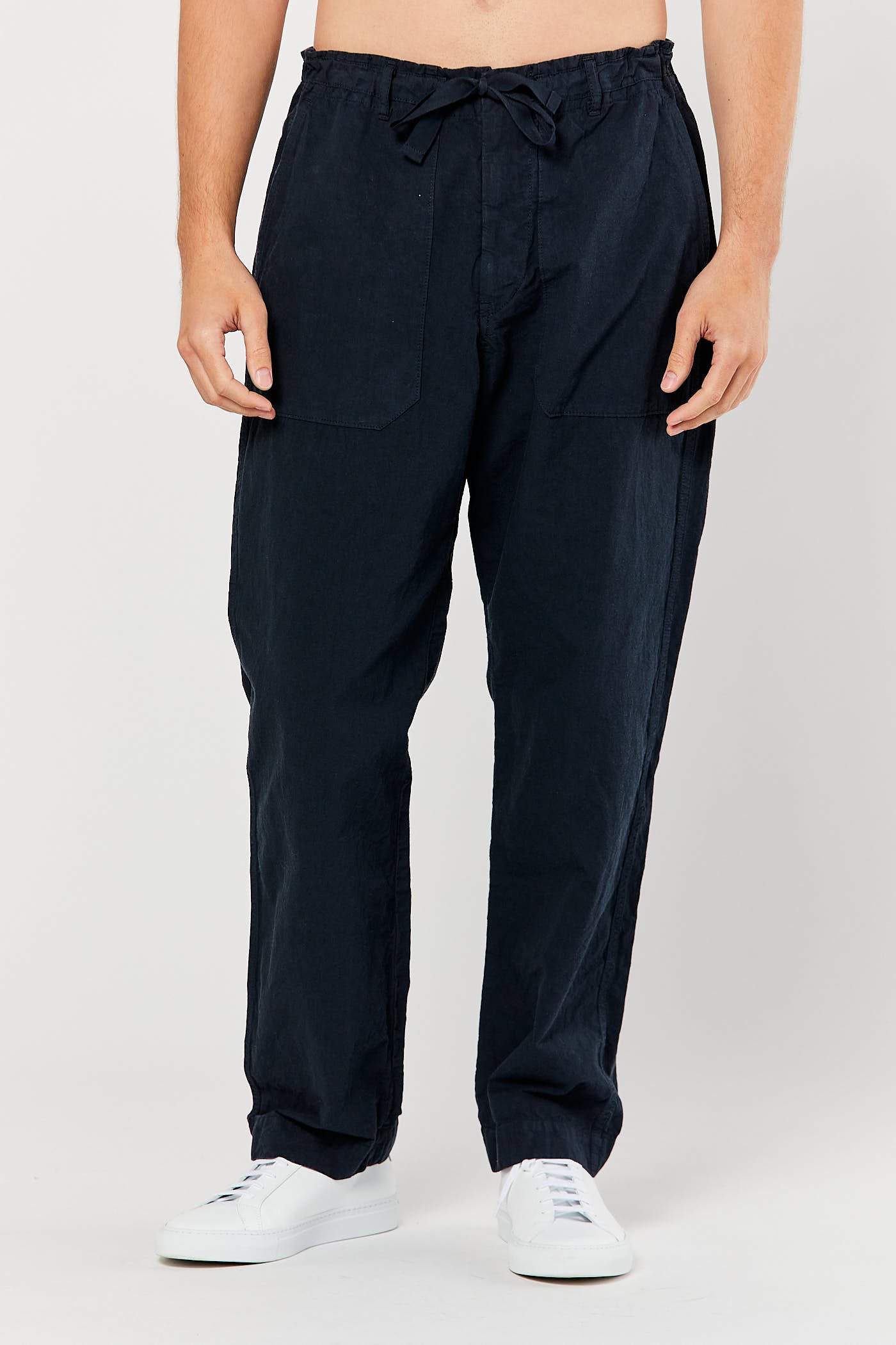 Navy Wide Easy Pant