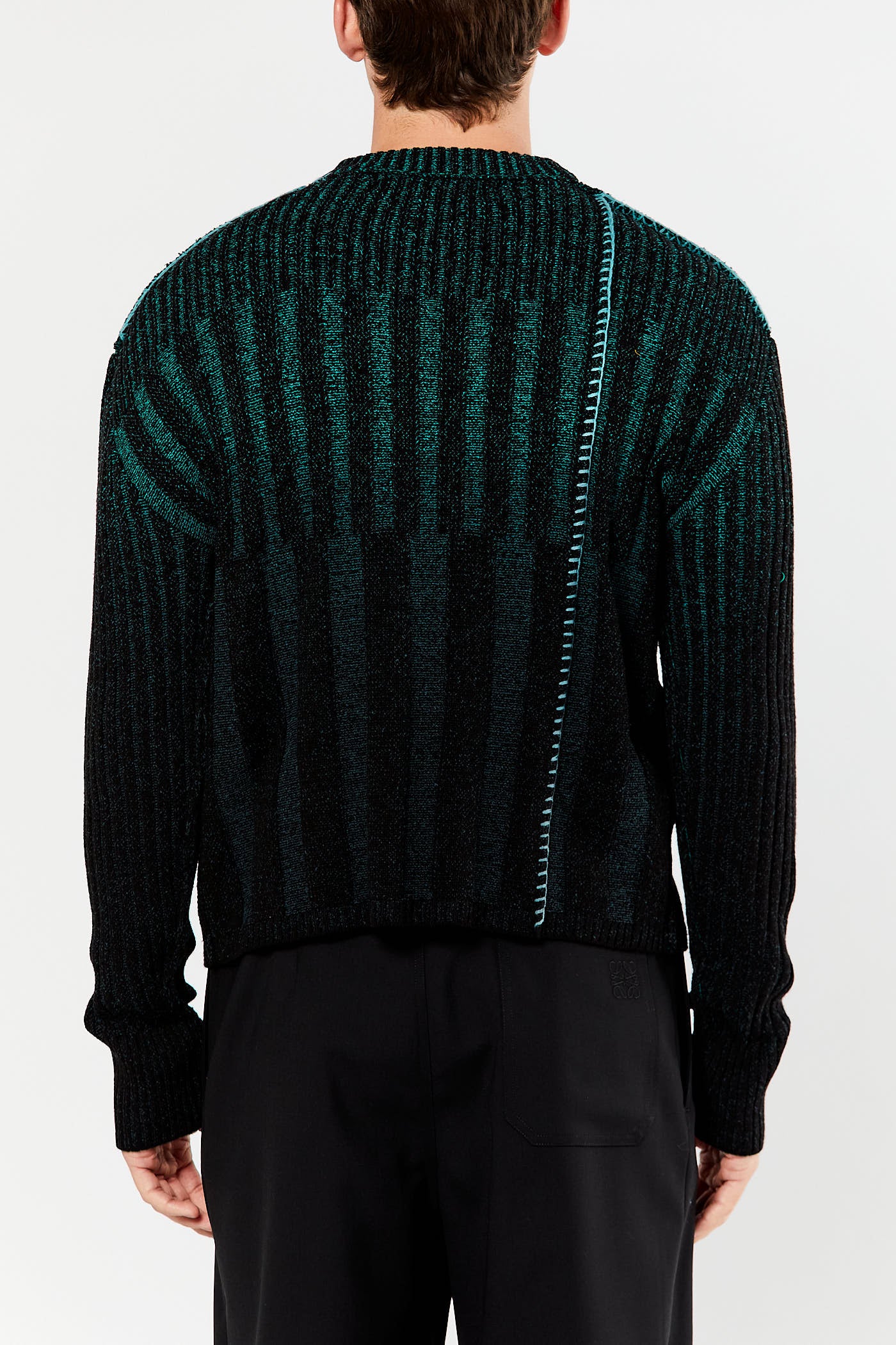 Black & Green Woosoo Sweater