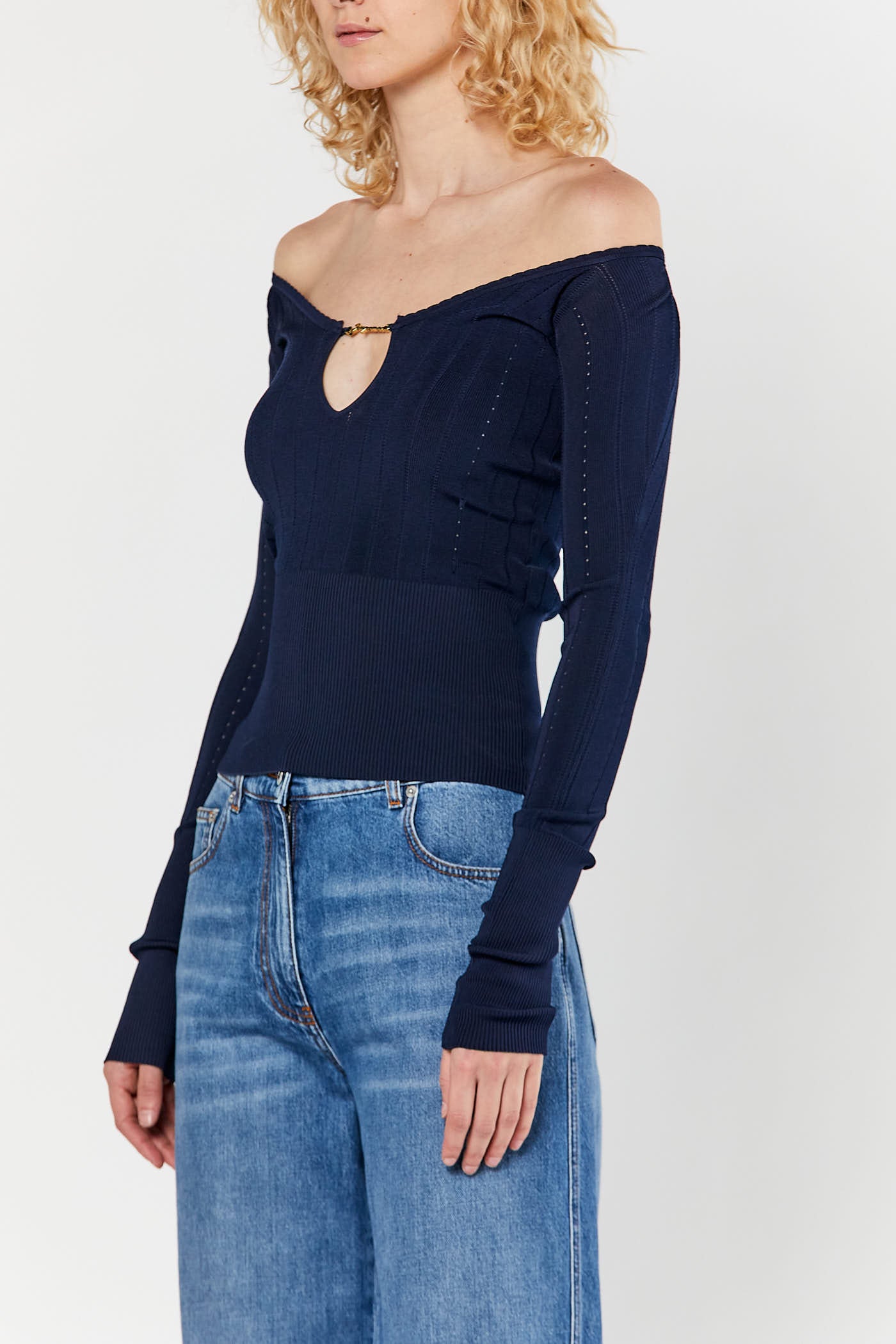 Dark Navy Le Haut Pralu Top