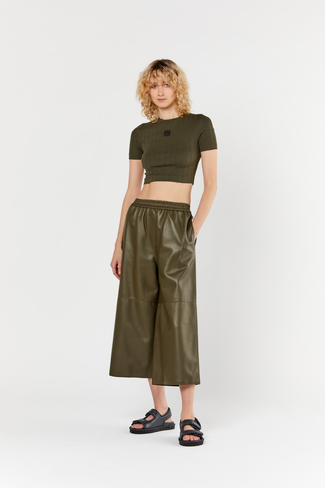 Tea Cropped Trousers