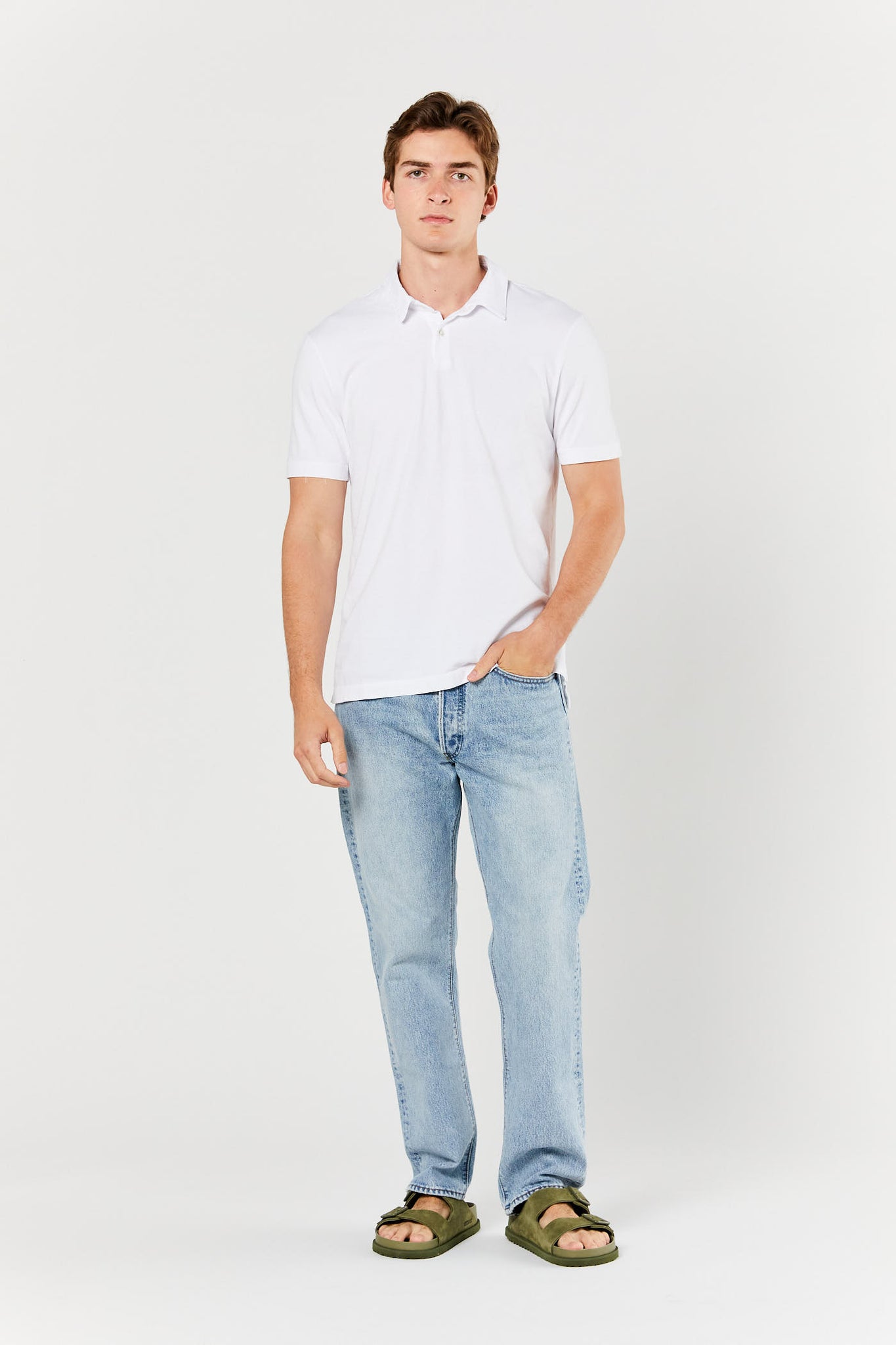 White Revised Standard Polo