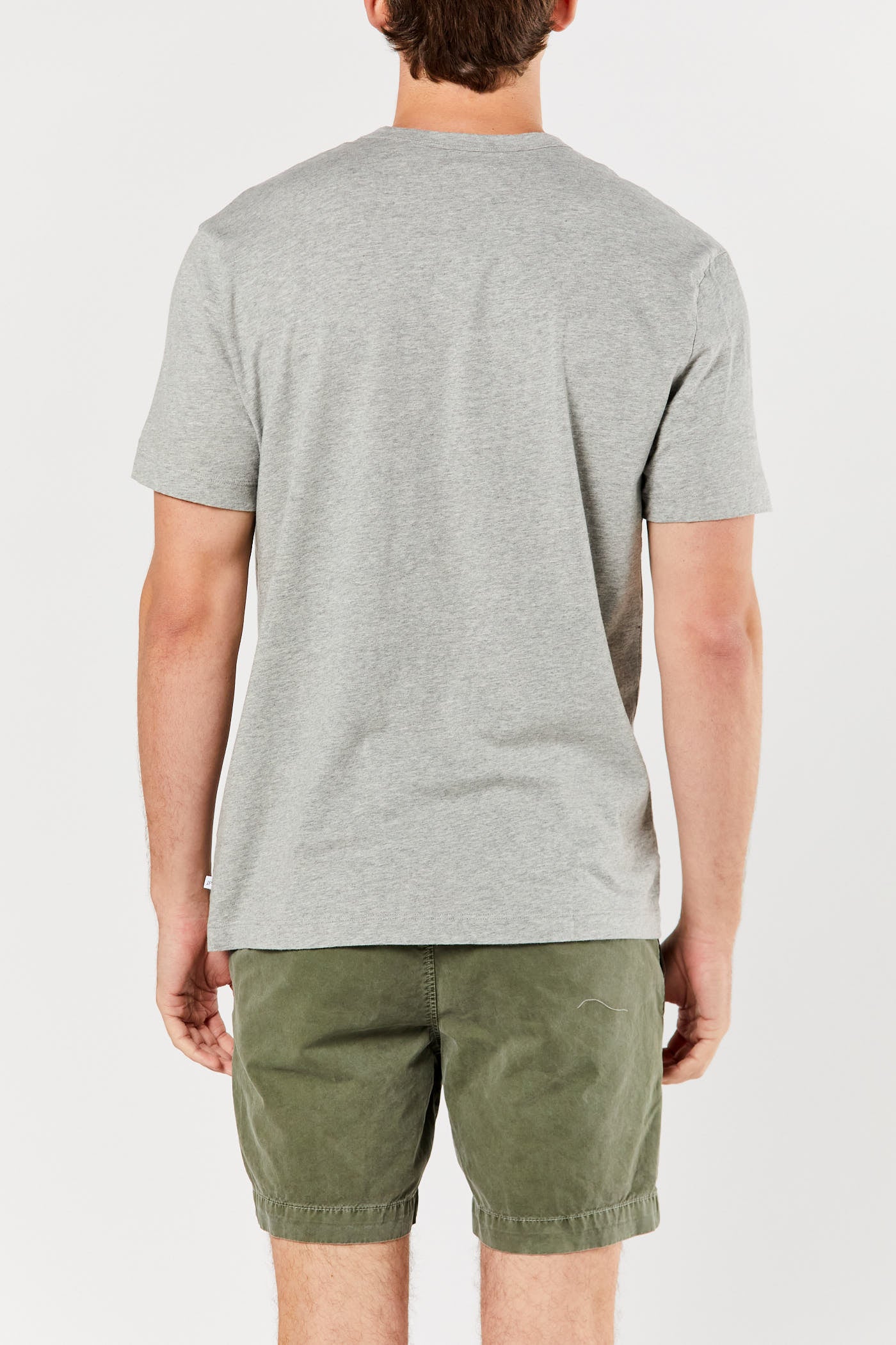 Grey Crew Neck Tee