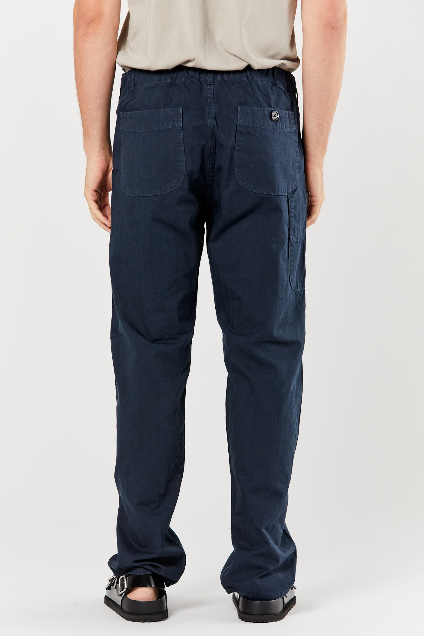 Navy French Work Pants