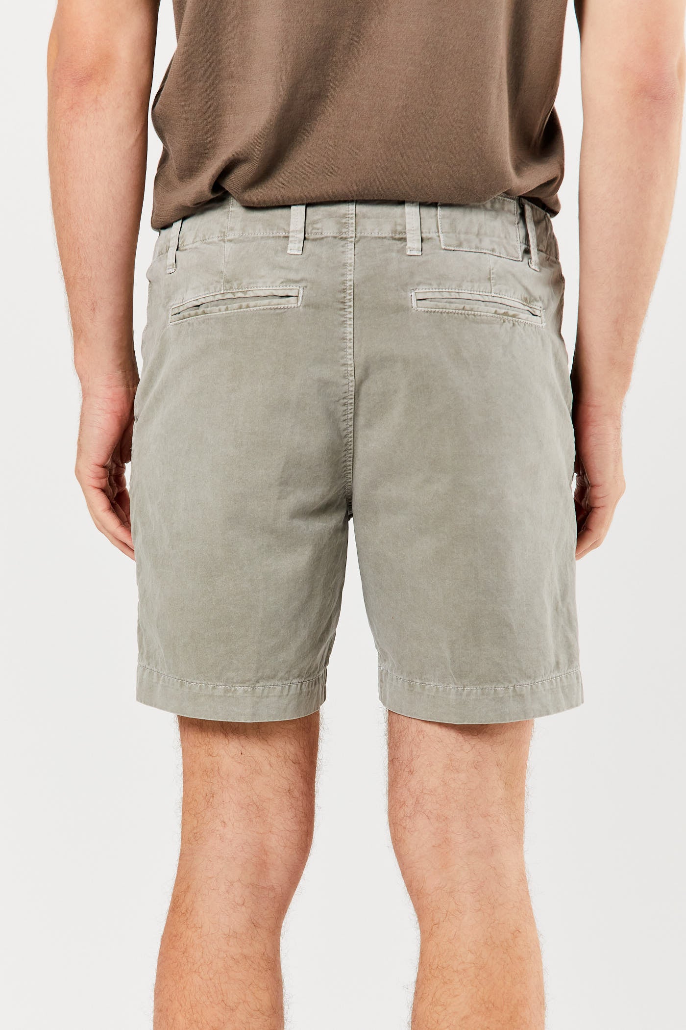 Olive Button Fly Shorts