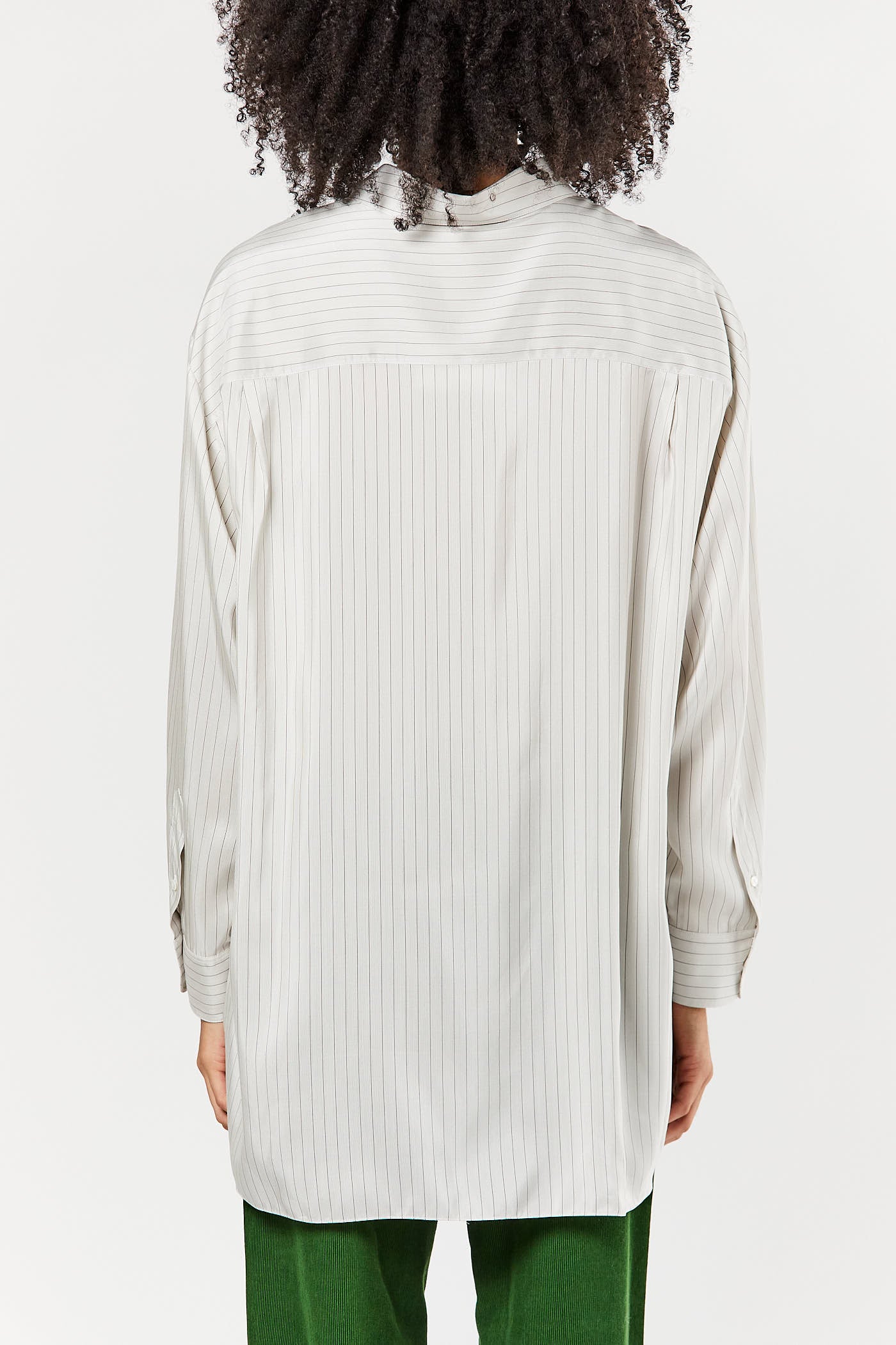 Grey Stripe Luka Shirt